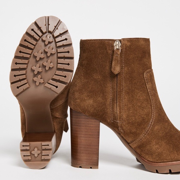 NWT Tory Burch Sophia 85mm Lug Sole Booties - Picture 3 of 8